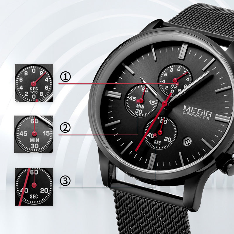 Megir 2011G Chronograph