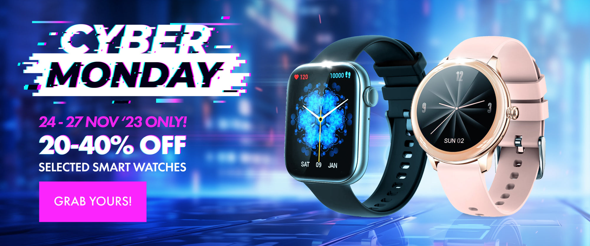 Cyber Monday Sale 2427 Nov Statement Watches