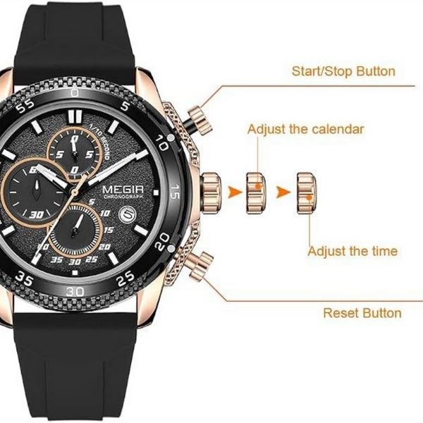 Megir 2211G Chronograph