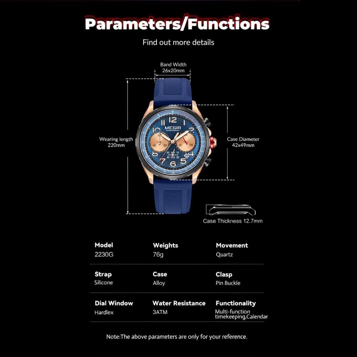 Megir 2230G Chronograph