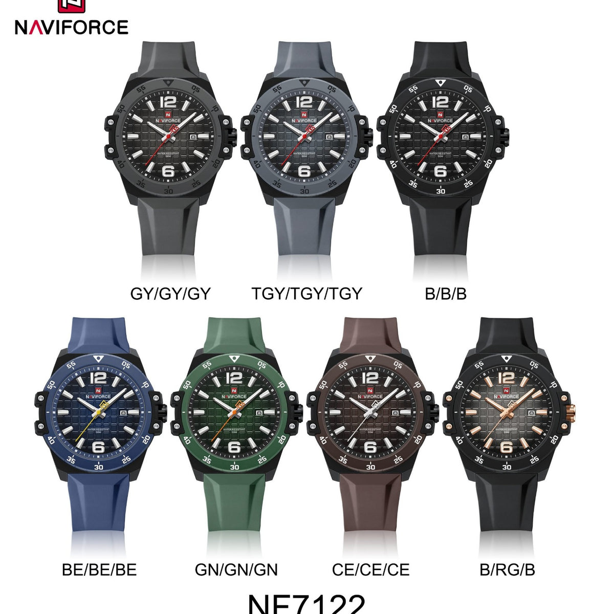 Naviforce 7122