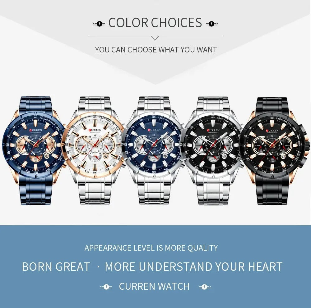 Curren 8363 Chronograph