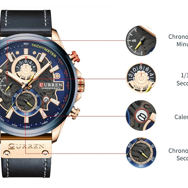 Curren 8380 Chronograph