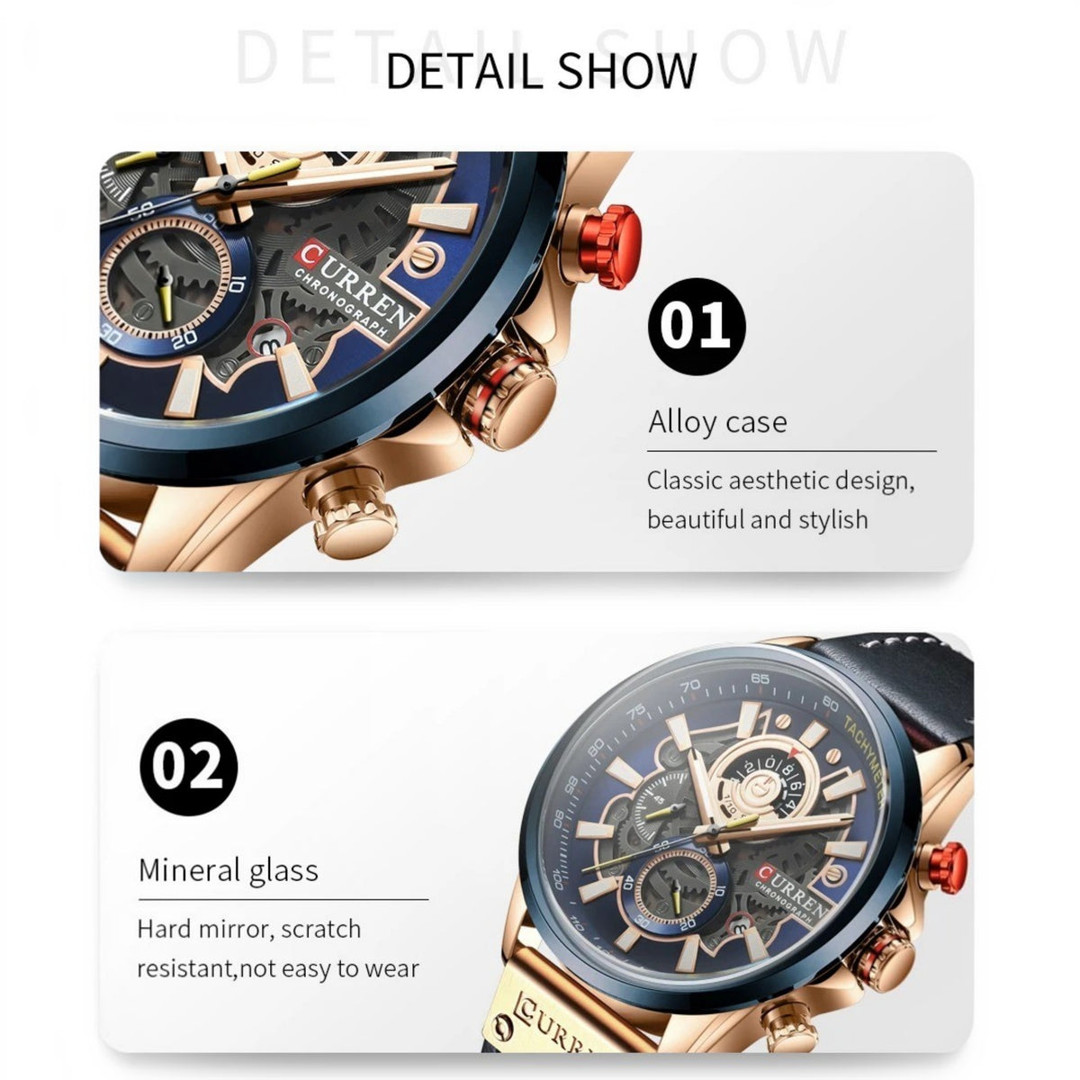 Curren 8380 Chronograph