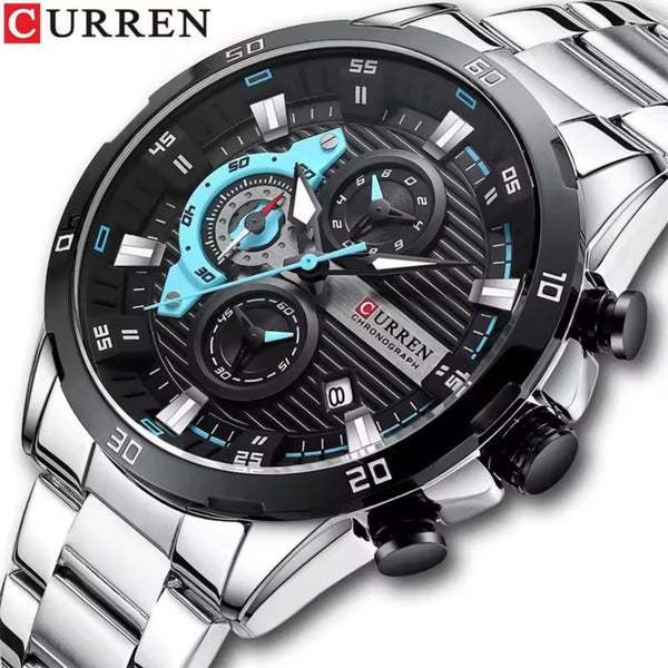 Curren 8402 Chronograph