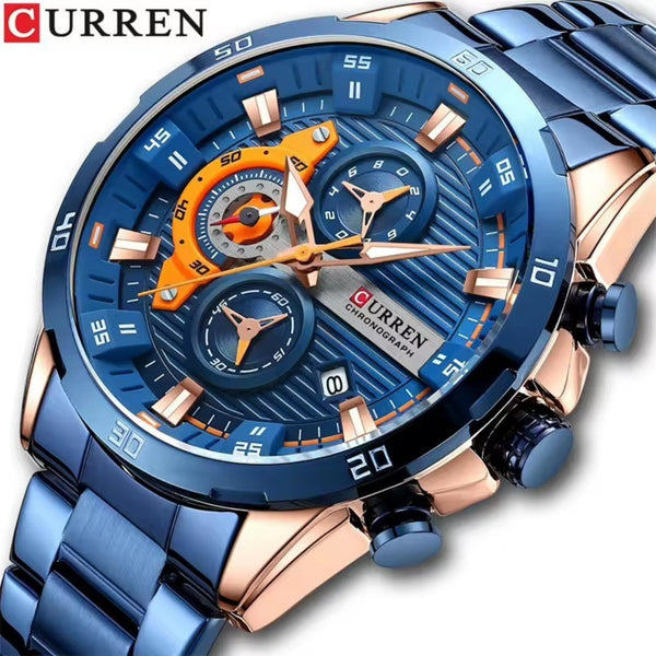 Curren 8402 Chronograph