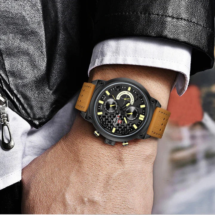 Naviforce 9068 Leather