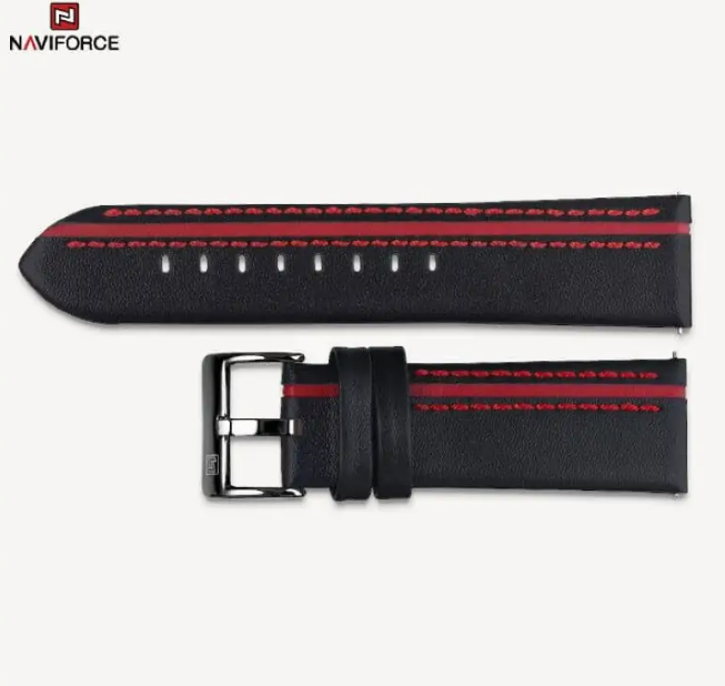 Naviforce 9110 Leather Strap