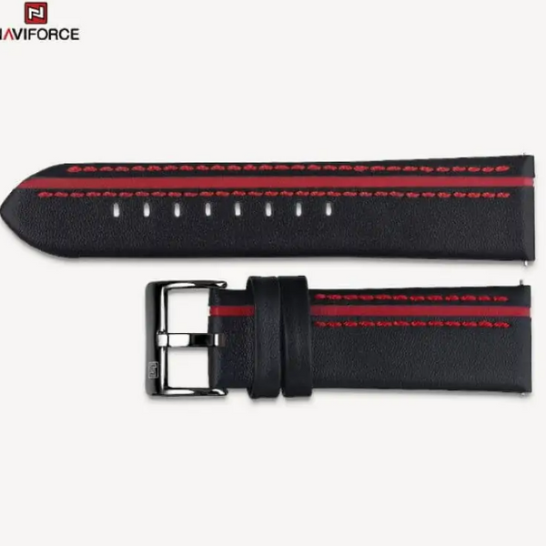 Naviforce 9110 Leather Strap