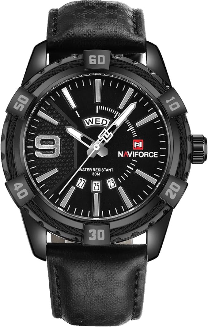 Naviforce 9117L Leather Strap