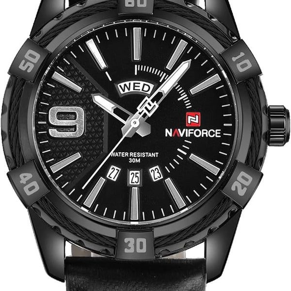 Naviforce 9117L Leather Strap