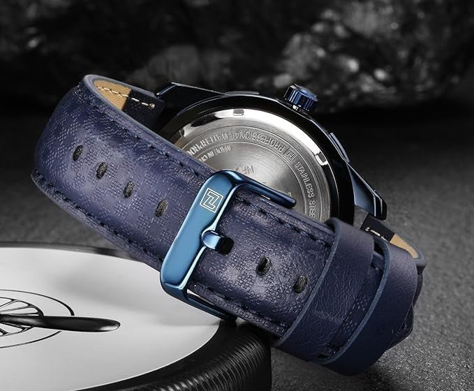 Naviforce 9117L Leather Strap