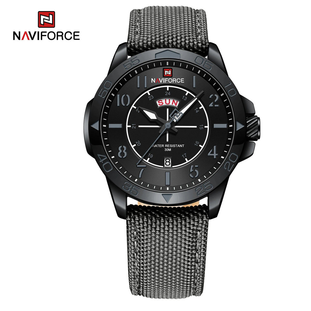 Naviforce 9204S + Nylon Strap