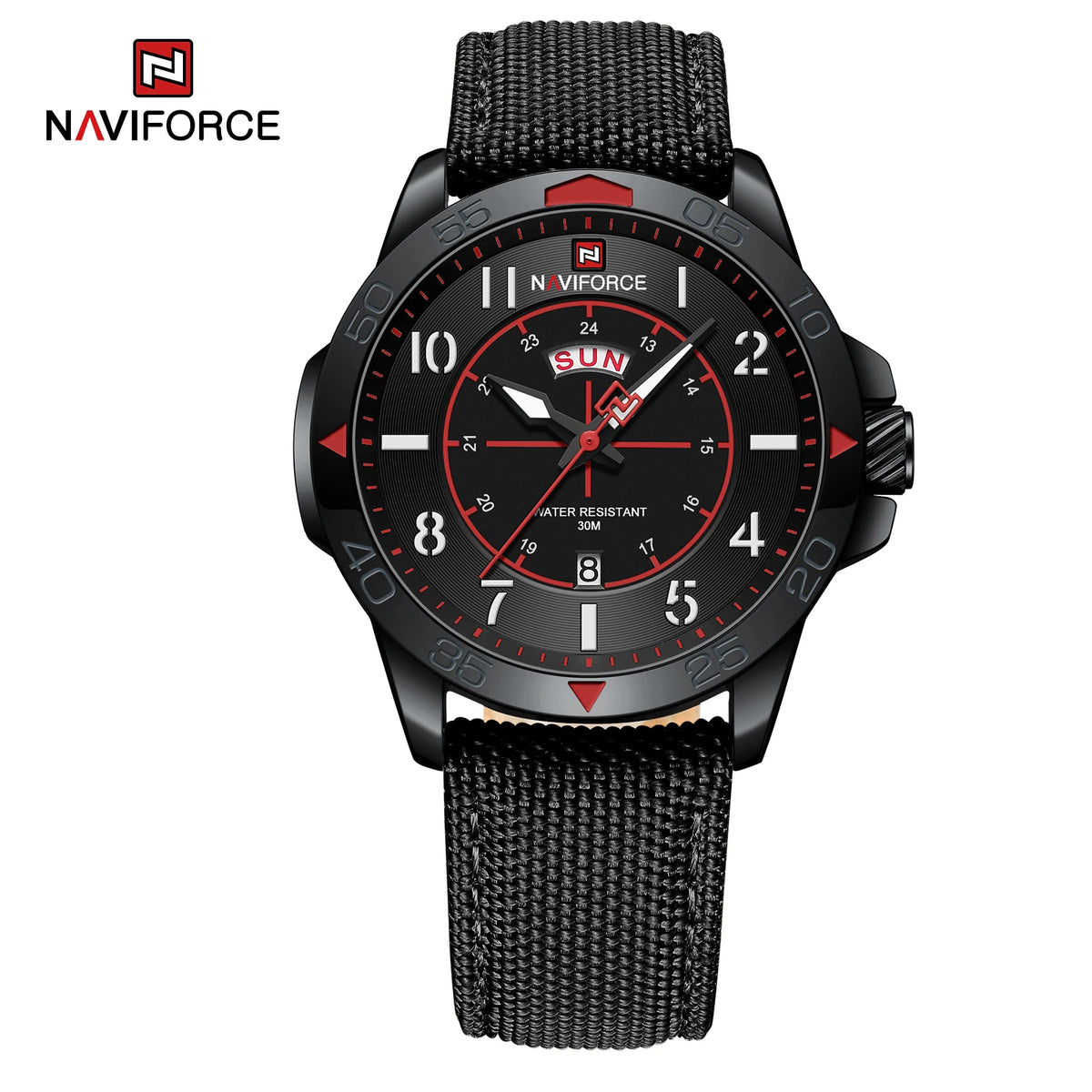 Naviforce 9204S + Nylon Strap