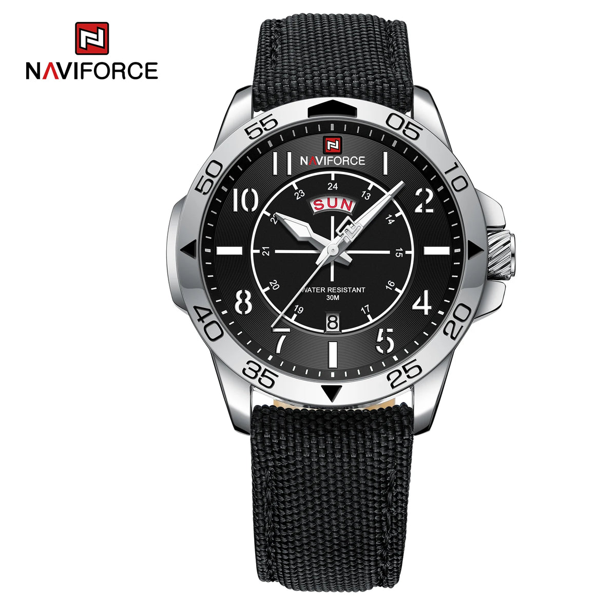Naviforce 9204S + Nylon Strap