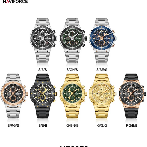 Naviforce 8072 Chronograph