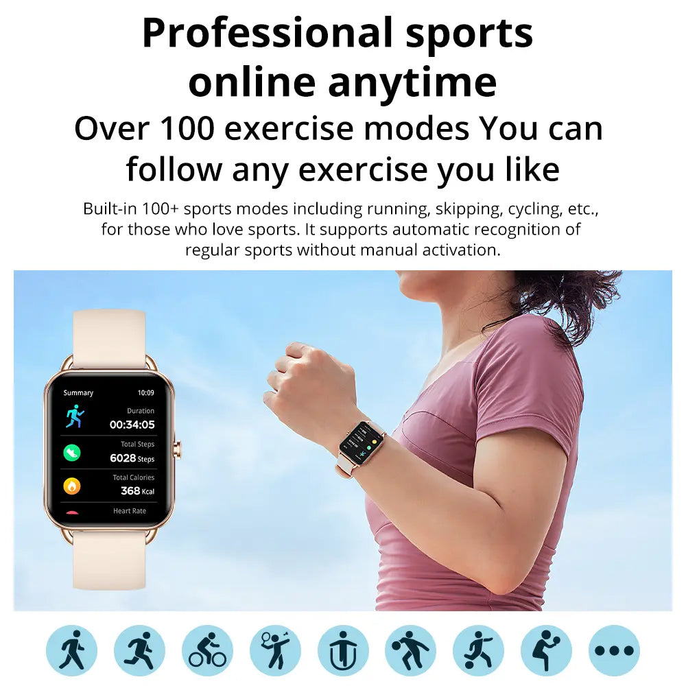 Sport Smartwatch Full Touch Smart Watch Instructions Fitness