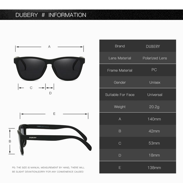 Dubery D550 Polarized Green