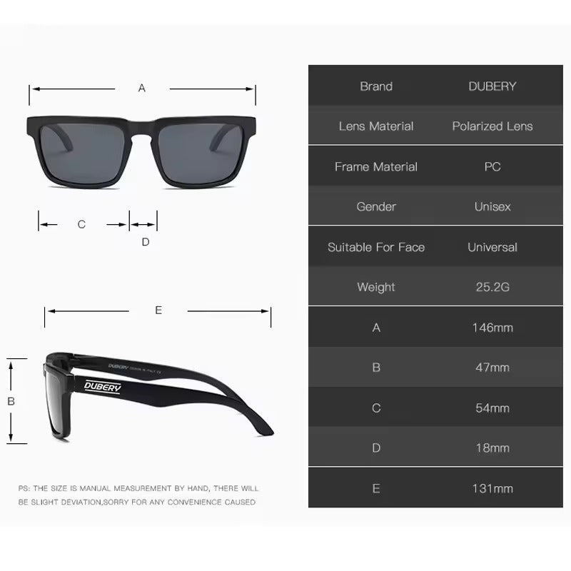 Dubery D710 Polarized Black v2