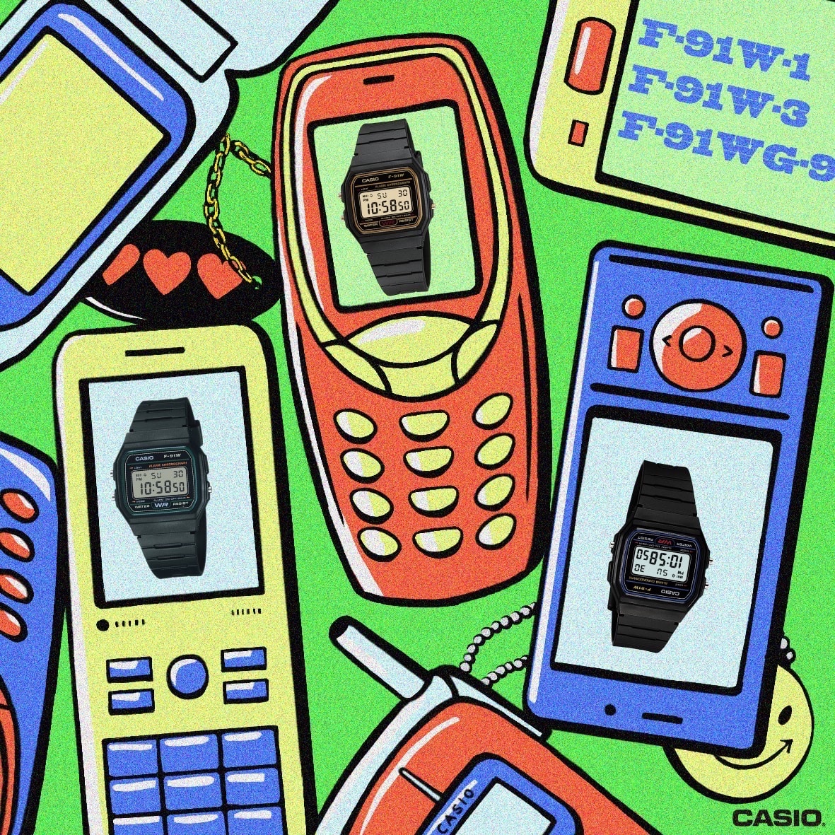 CASIO F-91W Standard Digital
