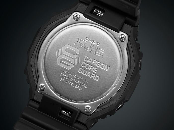 CASIO GA-2100 G-SHOCK Carbon Core Analogue Digital