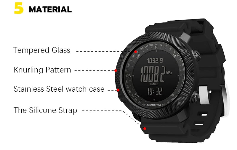 North Edge Apache Statement Watches