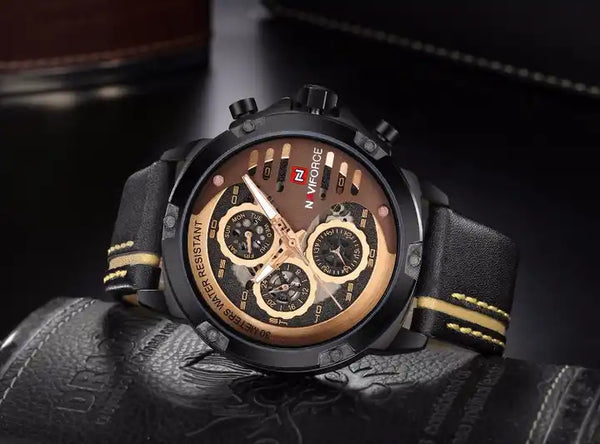 Naviforce 9110 Copper Black