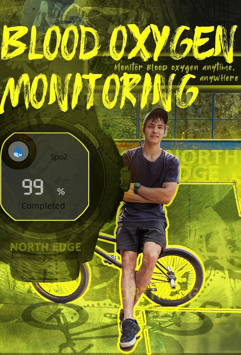 North Edge - Mars 2 Smart Watch – Statement Watches