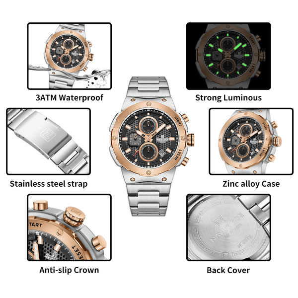 Naviforce 8072 Chronograph