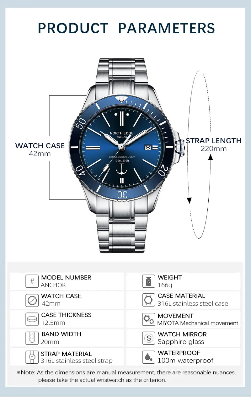 North Edge - Anchor – Statement Watches