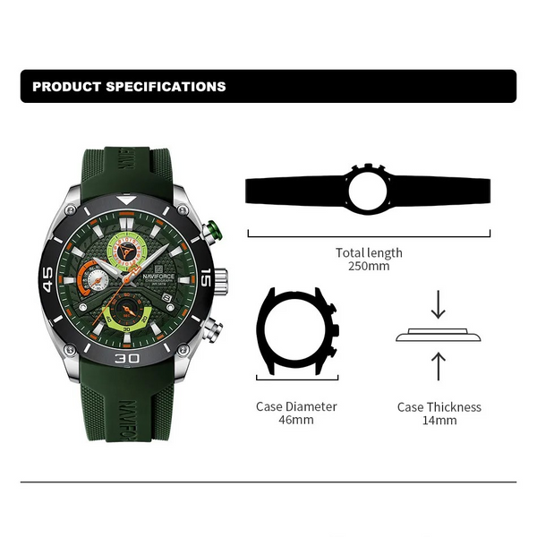 Naviforce 8038 Chronograph