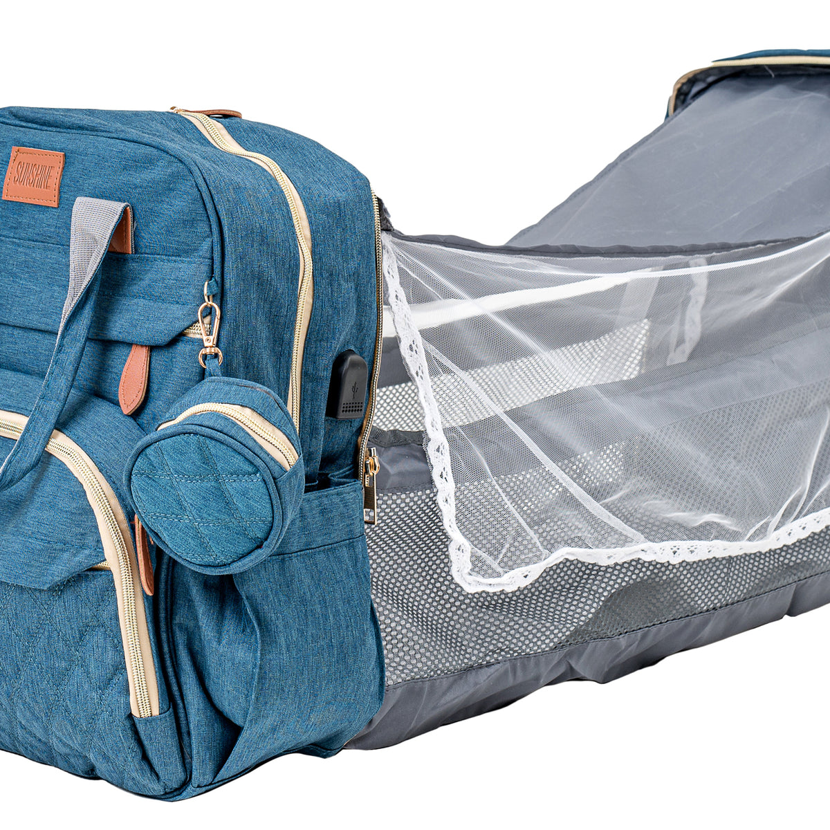 2 in 1 Baby Bag and Cot