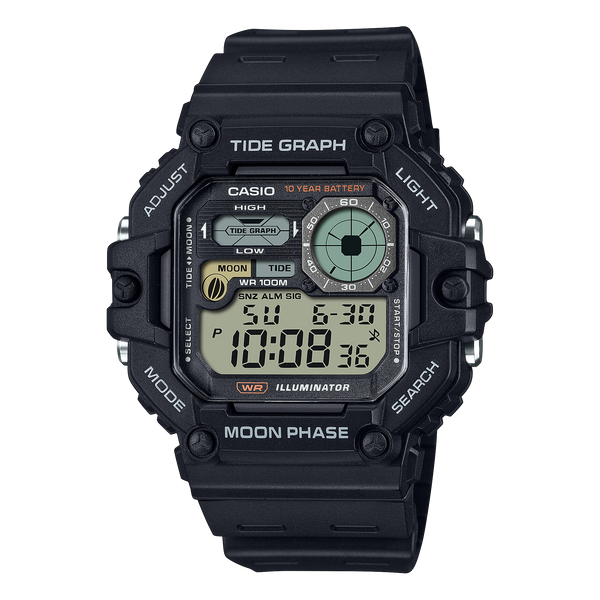 CASIO WS-1700H Digital Tide Graph