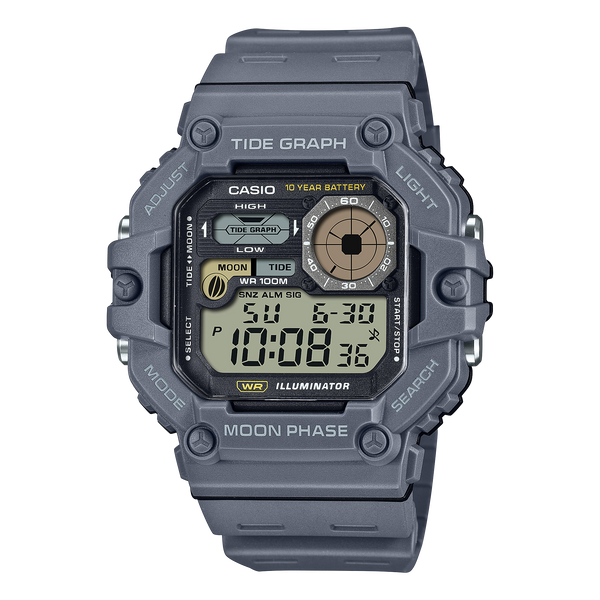 CASIO WS-1700H Digital Tide Graph