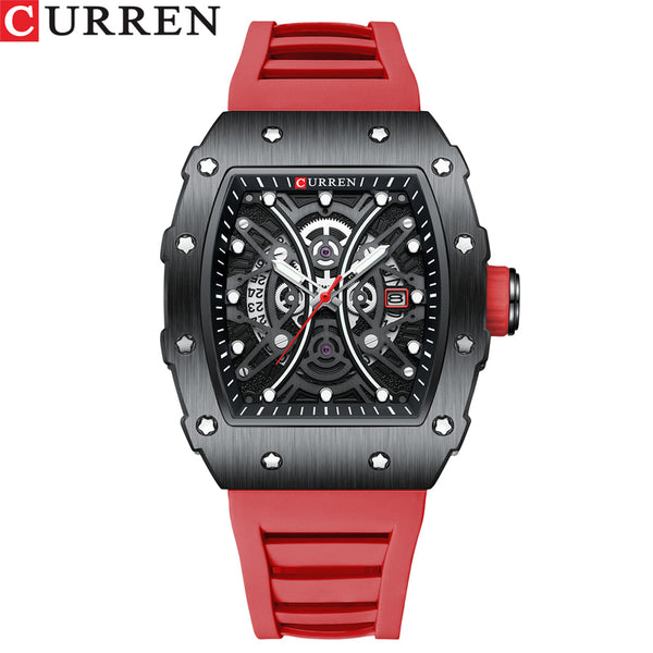 Curren 8438 Chronograph Red