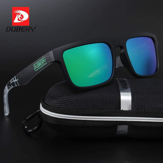 Dubery D710 Polarized Black/Green - Statement Watches