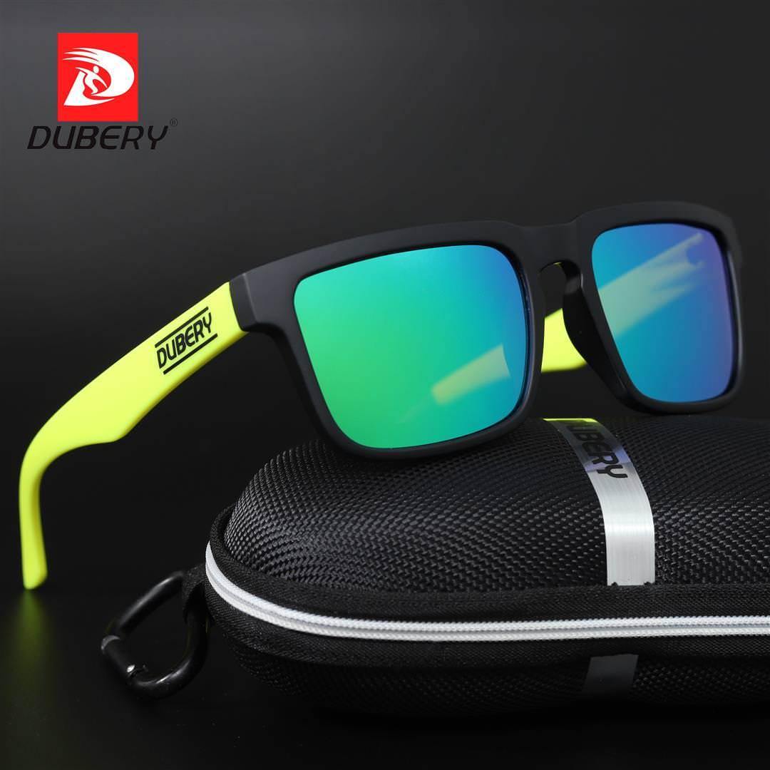 Dubery D710 Polarized Green/Yellow - Statement Watches