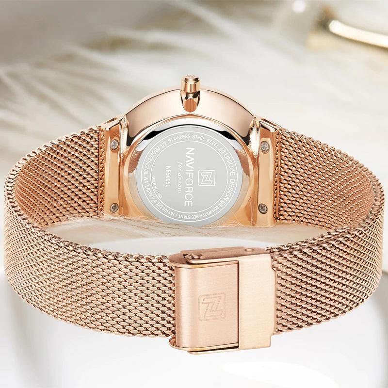 Naviforce SW5005 - Rose Gold - Statement Watches