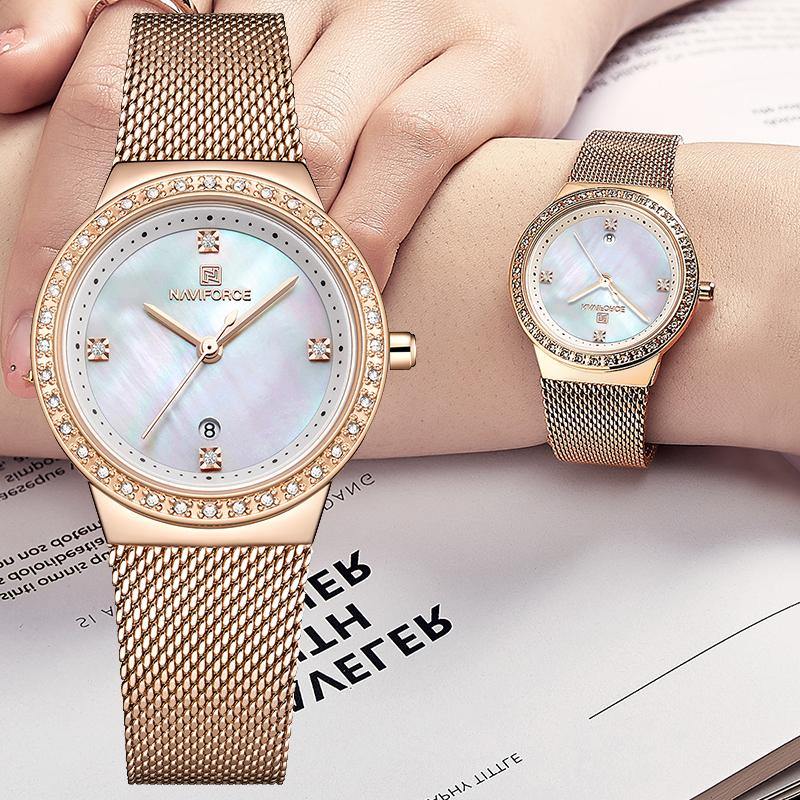 Naviforce SW5005 - Rose Gold - Statement Watches