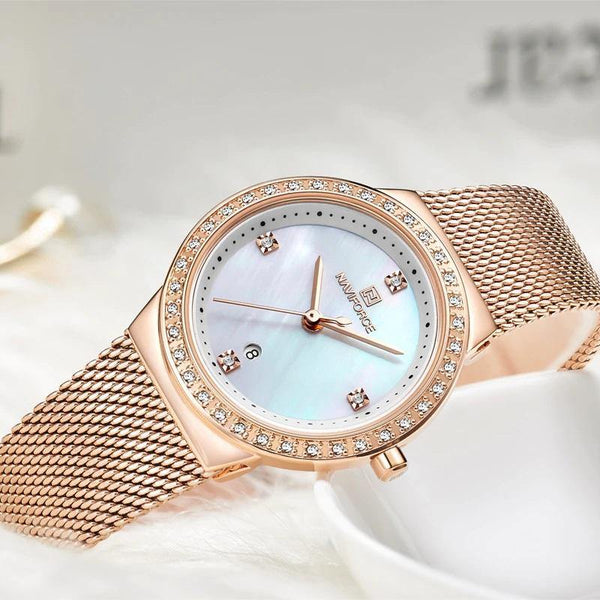 Naviforce SW5005 - Rose Gold - Statement Watches