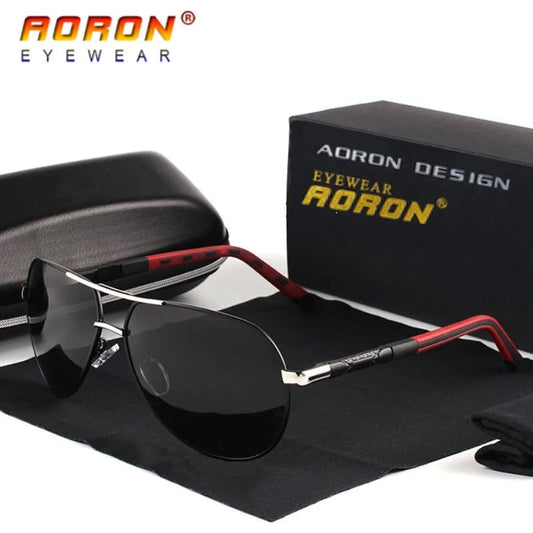 Aoron Aviator Polarized Black v2 BBX50