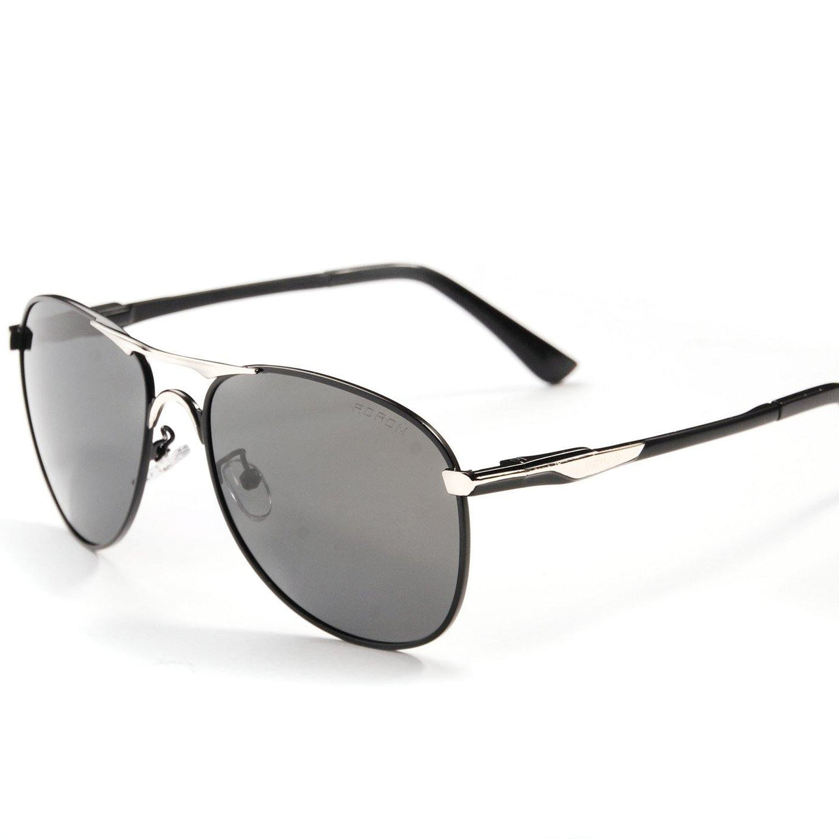 Aoron Aviator Polarized Black - Statement Watches