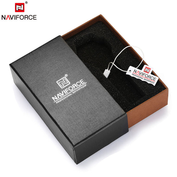 Naviforce 8020 Silver Brown