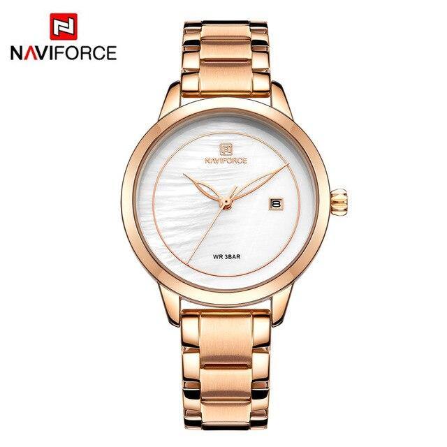 Naviforce SW5008 - Rose Gold - Statement Watches