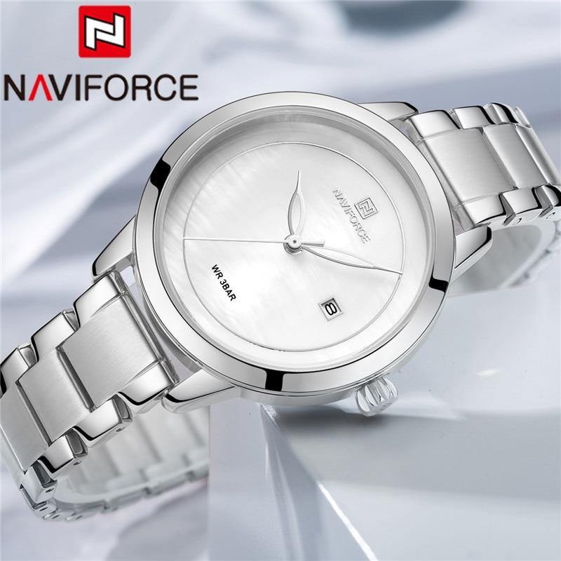 Naviforce SW5008 - Silver - Statement Watches