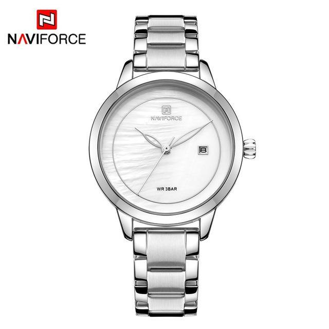 Naviforce SW5008 - Silver - Statement Watches